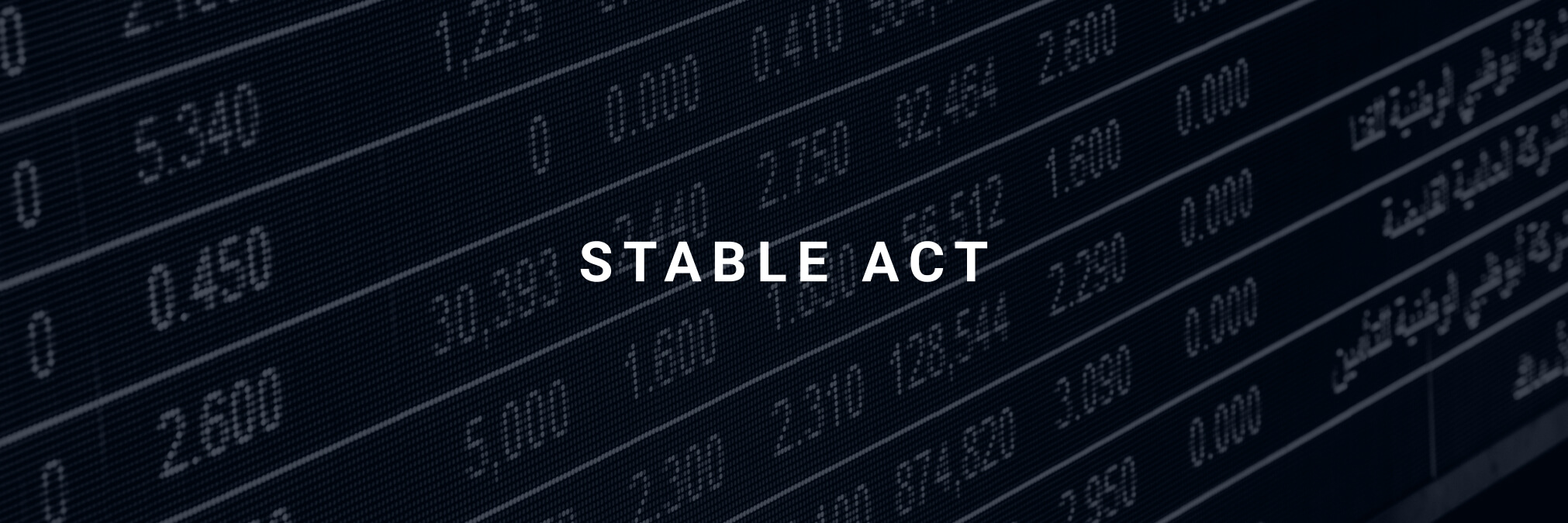 Decoding the STABLE Act and its effects in crypto products, dApps and digitized assets